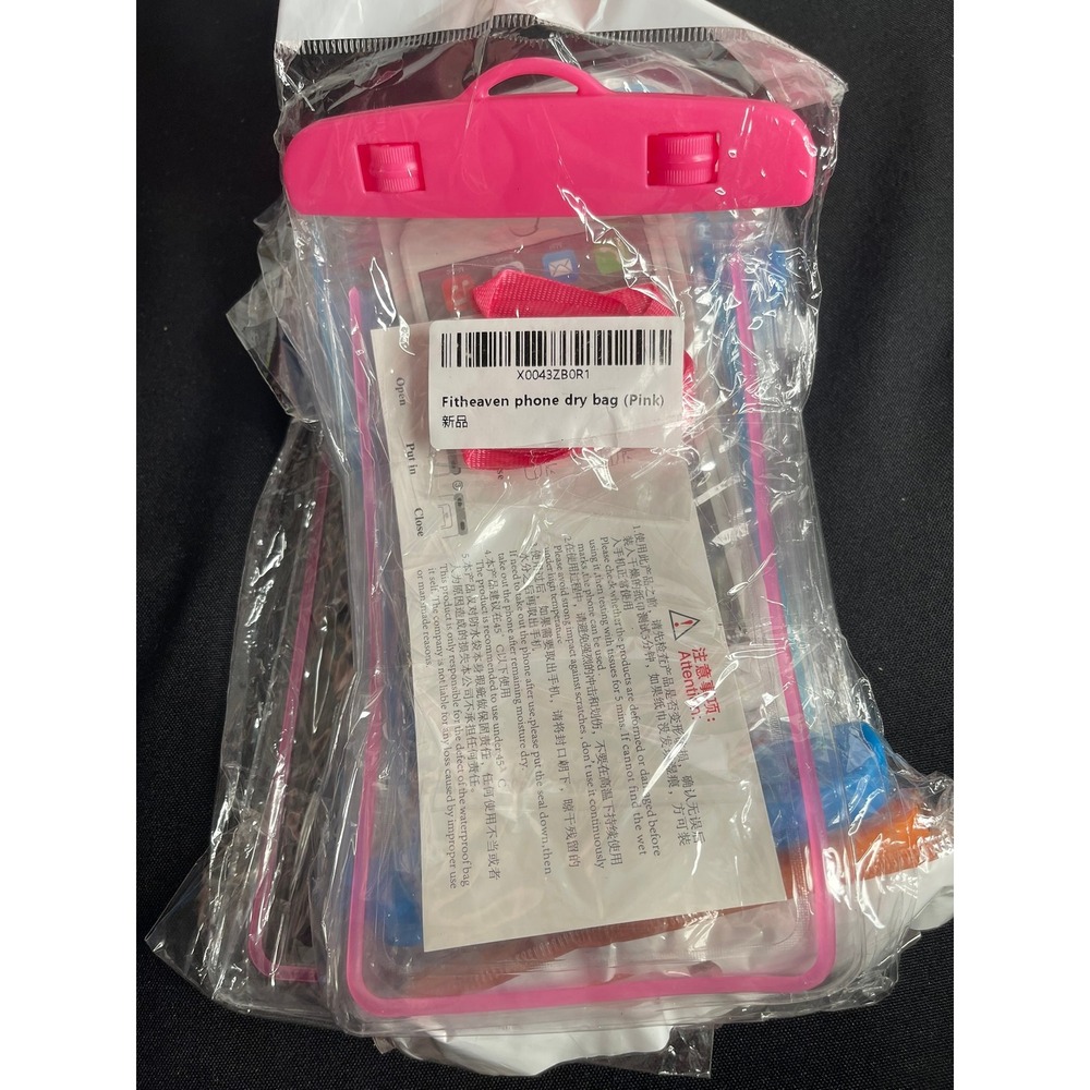 Set of 6 Fitheaven Phone Dry Bag Waterproof Pouch Case for Beach Travel